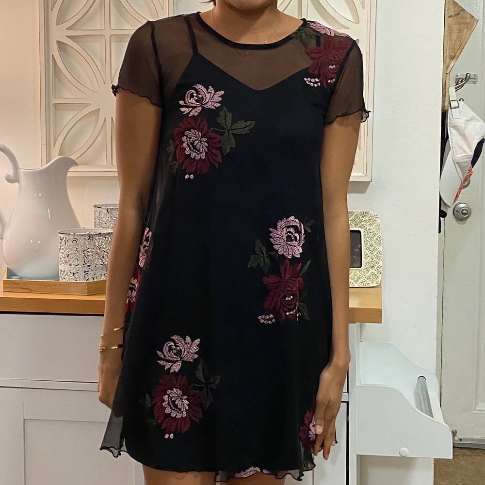 Francesca’s Embroidered dress